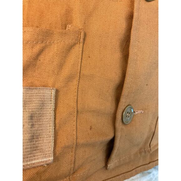 Vintage Crown Hunting Workwear Hunting Vest 100% Cotton Men's Size XL - Picture 11 of 13